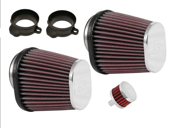 Pod filter adapters for FCR 39mm Carbs/ Triumph