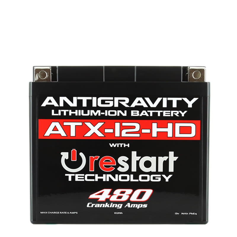 Antigravity ATX12-HD RE-START Lithium Battery for Triumph's