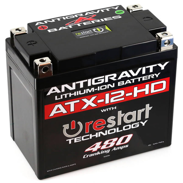 Antigravity ATX12-HD RE-START Lithium Battery for Triumph's