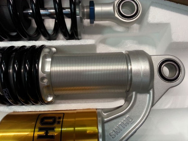 Ohlins Aircooled Triumph piggy back rear shocks