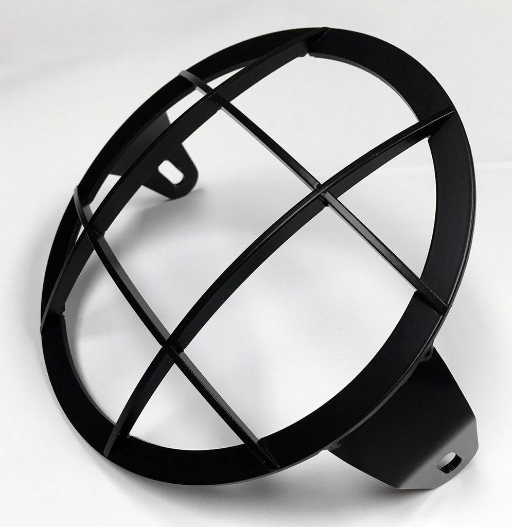 Iron Cobra's headlight guard for Triumphs & others