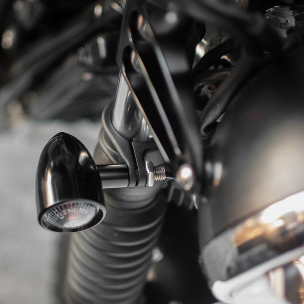 Motone The Clampits - 35mm 39mm 41mm - Indicator/Turn Signal Fork Mount Brackets
