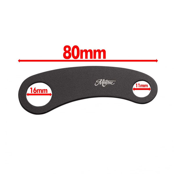 Motone top shock mount turn signal brackets
