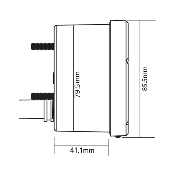 Koso TNT-01S Speedometer gauge