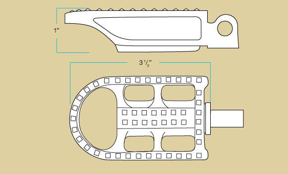 Biltwell Mushman pegs