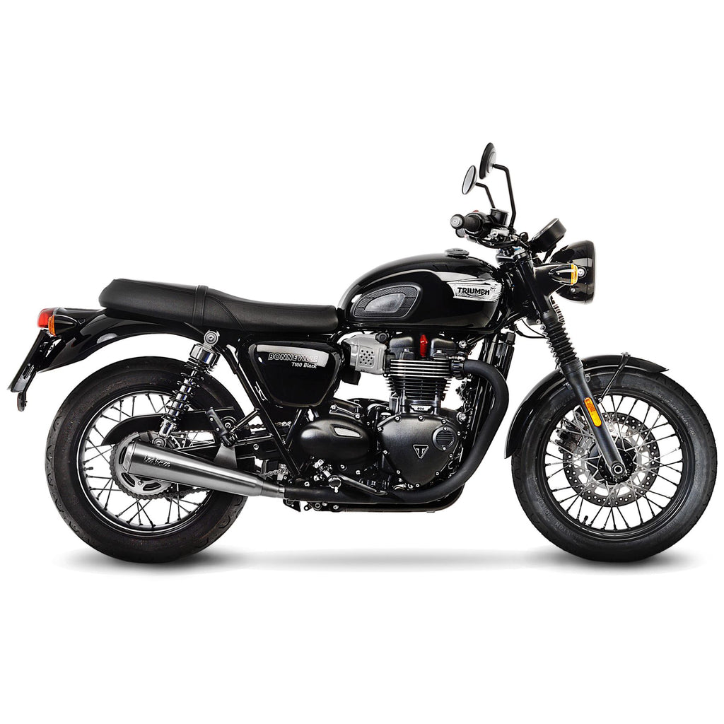 LeoVince Classic Racer Mufflers for Triumph