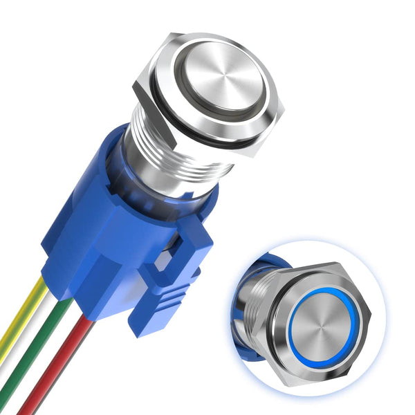 Momentary or Latch power buttons