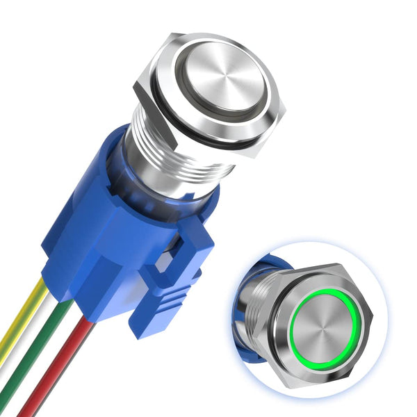 Momentary or Latch power buttons