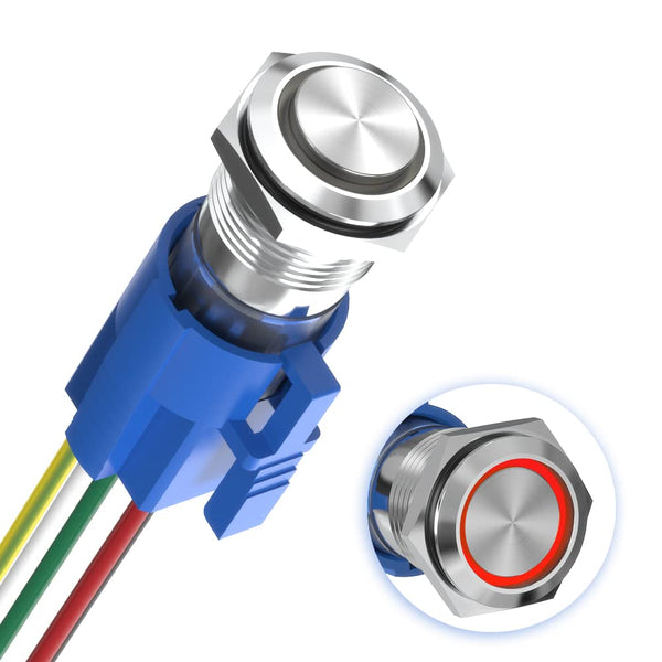 Momentary or Latch power buttons