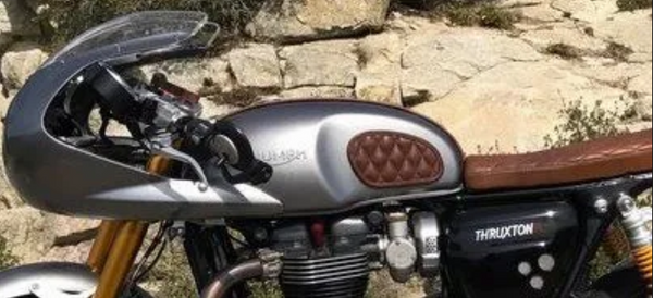 Wilder Factory custom tank knee pads