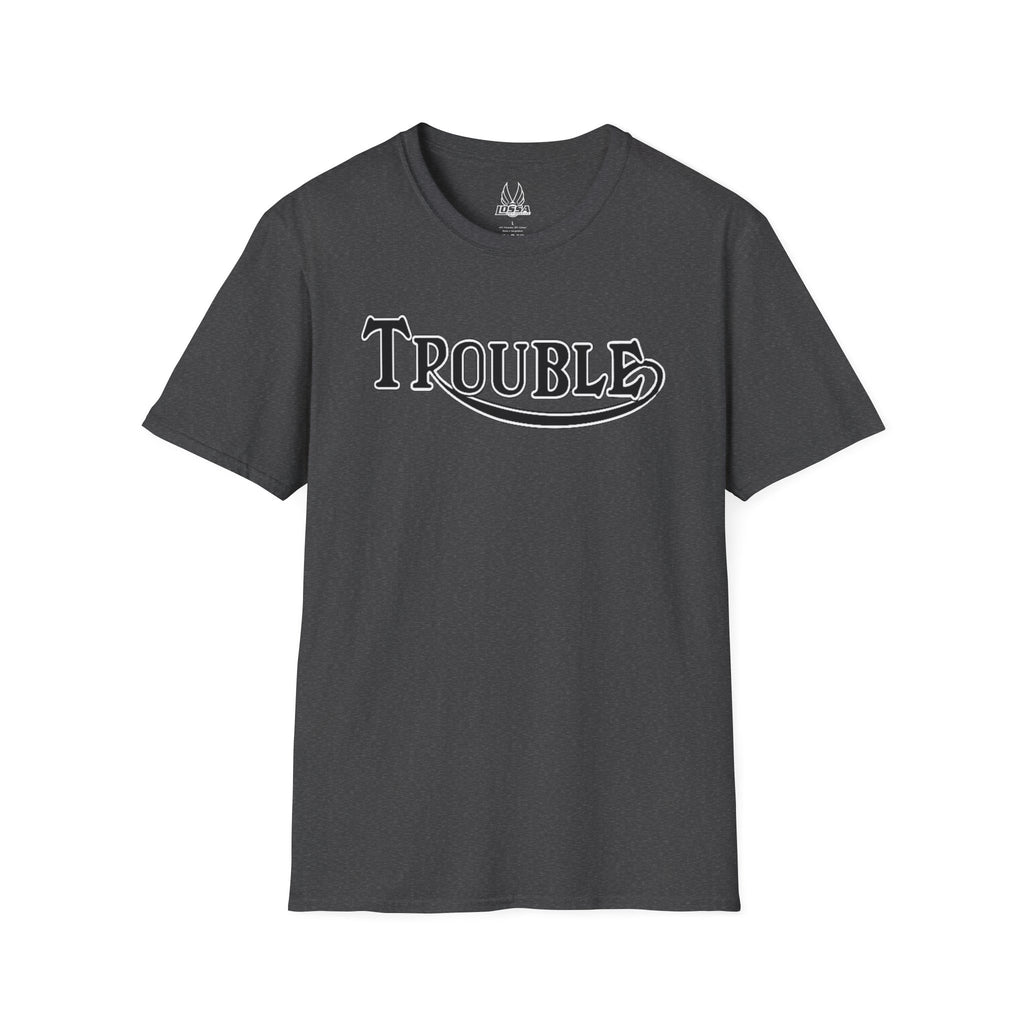Trouble Triumph Logo Graphic Tee