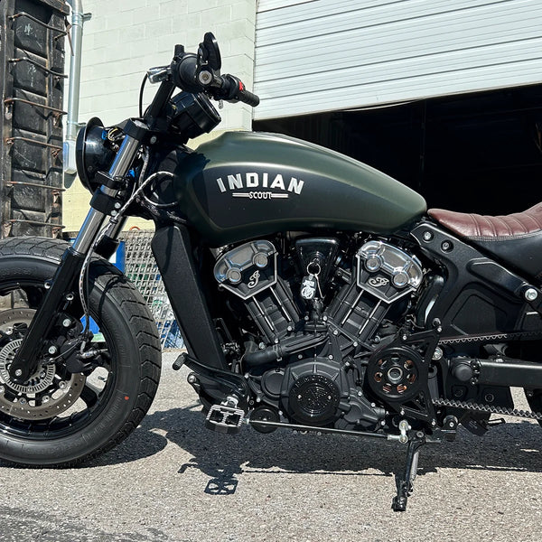 Joker Machine forward control extension kit for Indian Scout