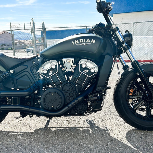 Joker Machine forward control extension kit for Indian Scout