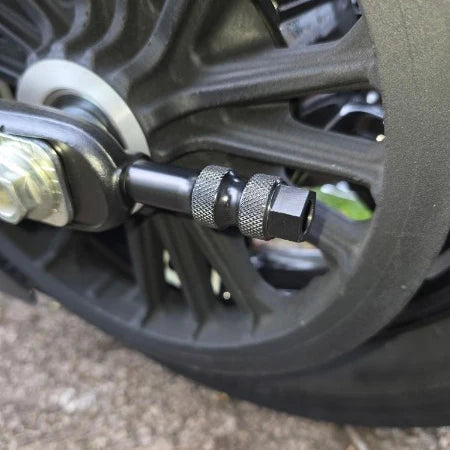 Joker Machine Knurled axel adjuster for Indian Scout