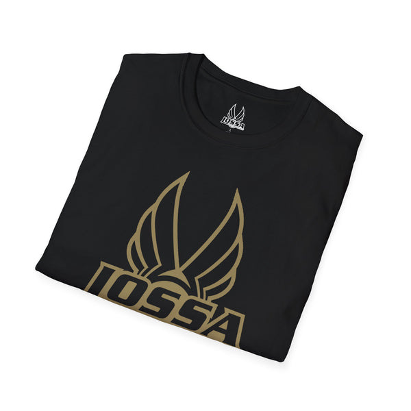 Black t-shirt with gold logo Lossa engineering