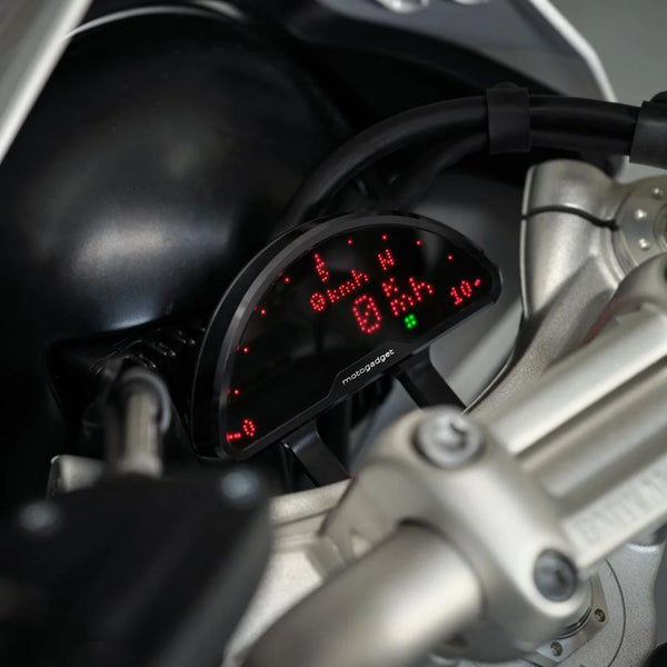 Motogadget instuments plug and ride kits for the BMW R9T