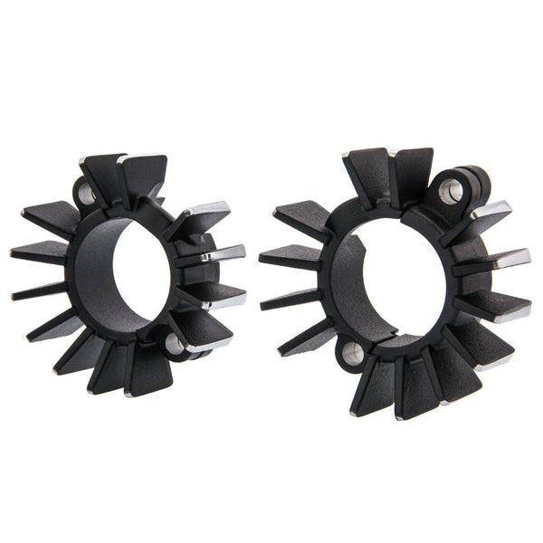 Motone Finned Exhaust Clamps for LC Triumph