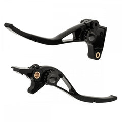 Motone PIKE Brake and Clutch Lever Set for Triumph black