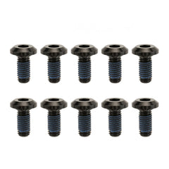 Motone TITAN BOLTS Billet GR5 Titanium Brake Rotor Bolts for AC Triumph black