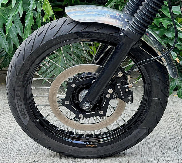 Beringer 6 piston front brake caliper for Triumph