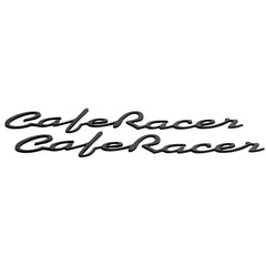 Cafe Racer Billet emblems black